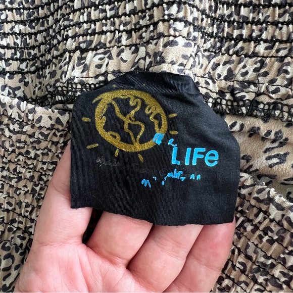 Blue Life | leopard cheetah print pants - Picture 5 of 5